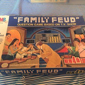 1981 4th Edition Family Feud Game